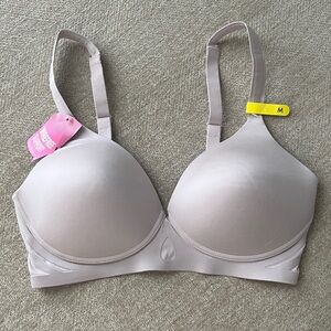 M, Bali, Comfort Revolution, Active, Wireless Support Bra, Almond
